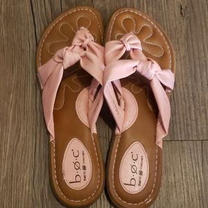 BOC pink sandals size 10